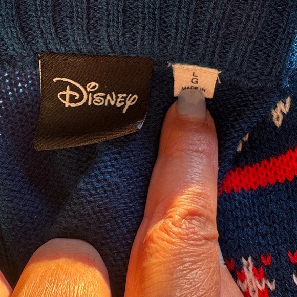 Disney Merry Stitchmas Sweater. Ptp 20” length 26” - Picture 6 of 6